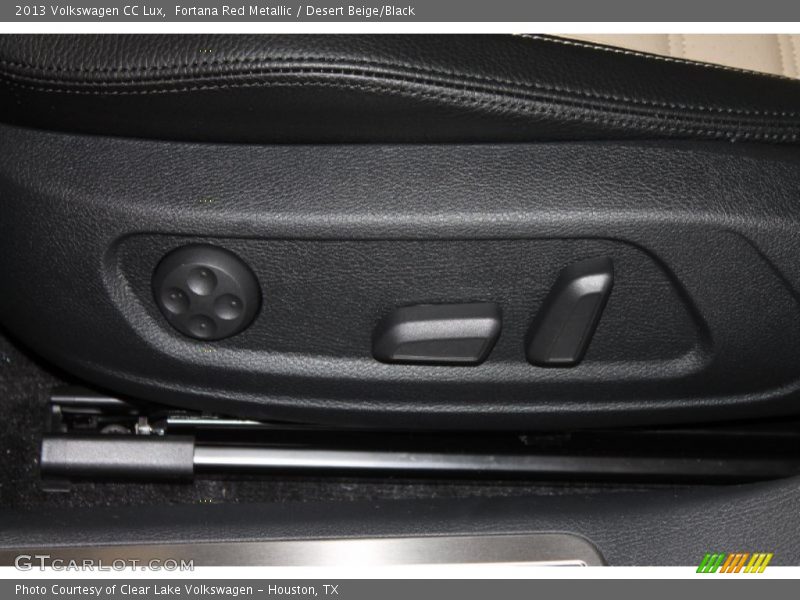 Fortana Red Metallic / Desert Beige/Black 2013 Volkswagen CC Lux