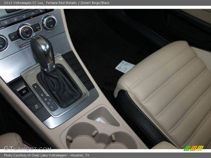 Fortana Red Metallic / Desert Beige/Black 2013 Volkswagen CC Lux