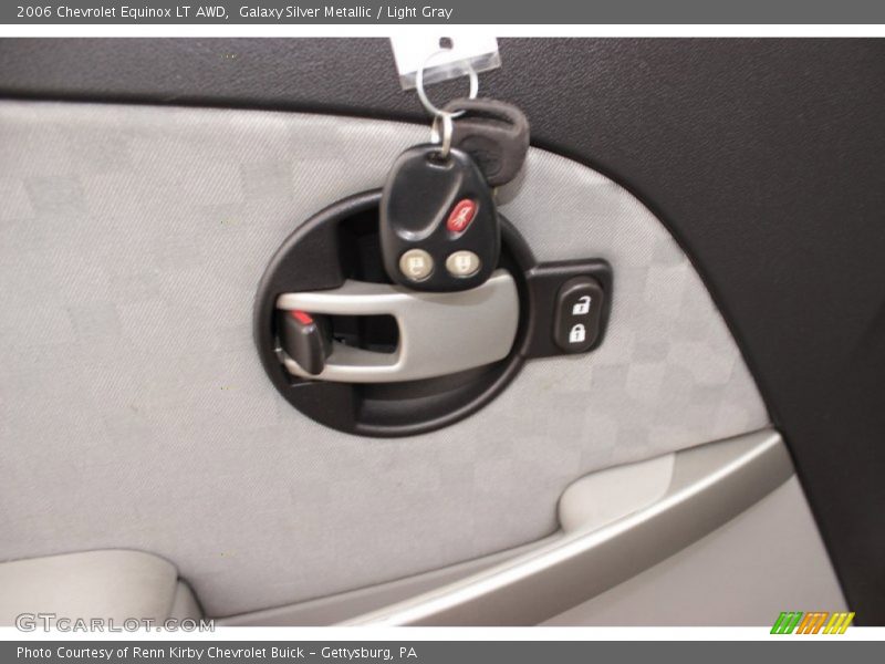 Galaxy Silver Metallic / Light Gray 2006 Chevrolet Equinox LT AWD