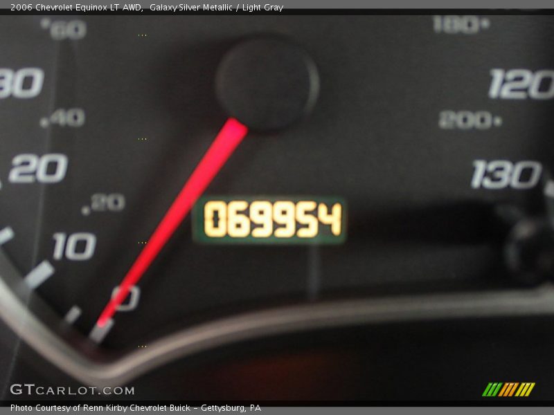 Galaxy Silver Metallic / Light Gray 2006 Chevrolet Equinox LT AWD