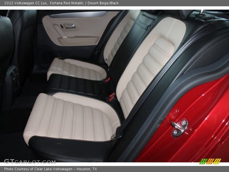 Fortana Red Metallic / Desert Beige/Black 2013 Volkswagen CC Lux