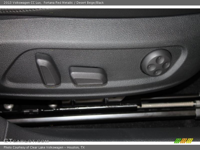 Fortana Red Metallic / Desert Beige/Black 2013 Volkswagen CC Lux
