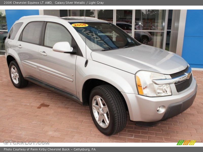 Galaxy Silver Metallic / Light Gray 2006 Chevrolet Equinox LT AWD