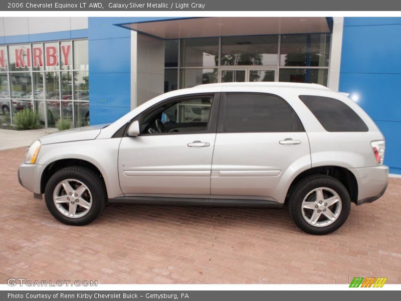 Galaxy Silver Metallic / Light Gray 2006 Chevrolet Equinox LT AWD
