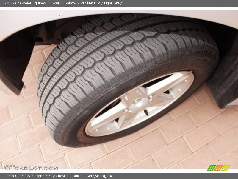 Galaxy Silver Metallic / Light Gray 2006 Chevrolet Equinox LT AWD