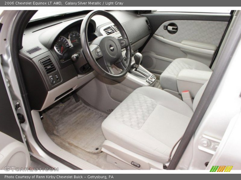 Galaxy Silver Metallic / Light Gray 2006 Chevrolet Equinox LT AWD