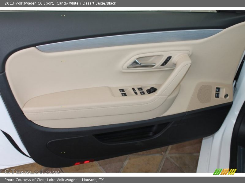 Candy White / Desert Beige/Black 2013 Volkswagen CC Sport