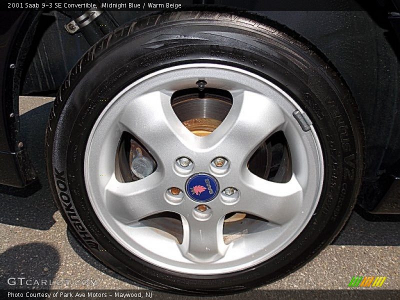  2001 9-3 SE Convertible Wheel