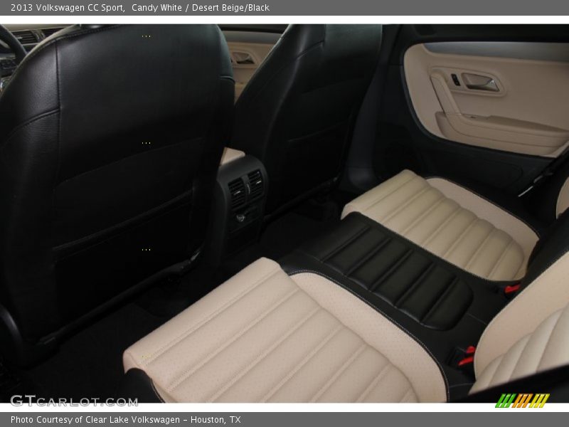 Candy White / Desert Beige/Black 2013 Volkswagen CC Sport