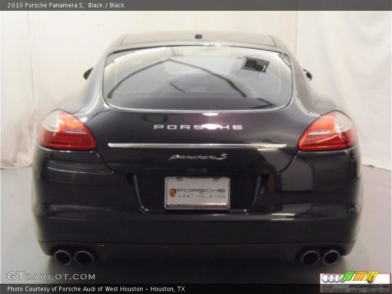 Black / Black 2010 Porsche Panamera S