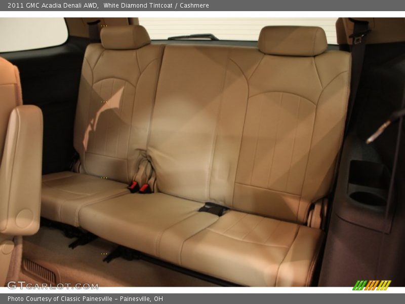 White Diamond Tintcoat / Cashmere 2011 GMC Acadia Denali AWD