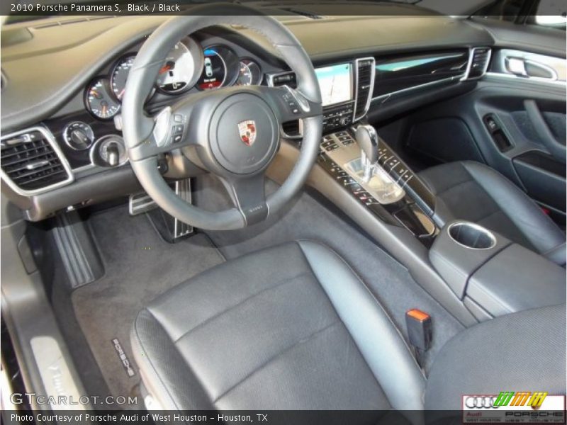 Black / Black 2010 Porsche Panamera S