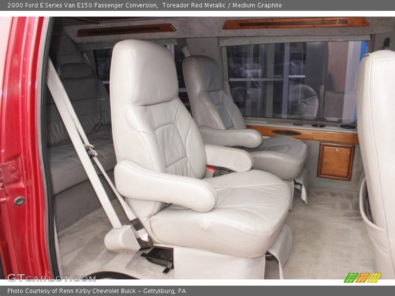 Rear Seat of 2000 E Series Van E150 Passenger Conversion