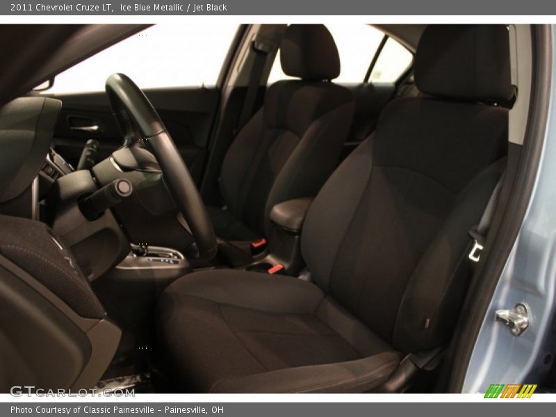 Ice Blue Metallic / Jet Black 2011 Chevrolet Cruze LT
