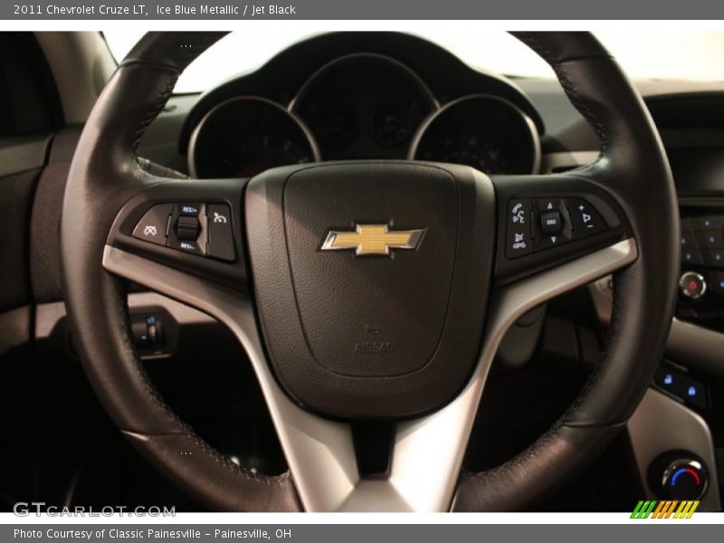 Ice Blue Metallic / Jet Black 2011 Chevrolet Cruze LT