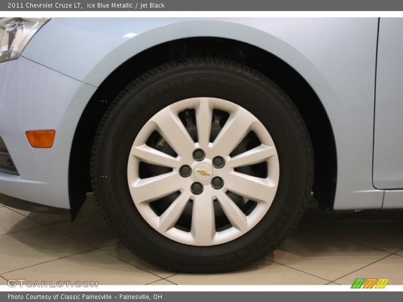 Ice Blue Metallic / Jet Black 2011 Chevrolet Cruze LT