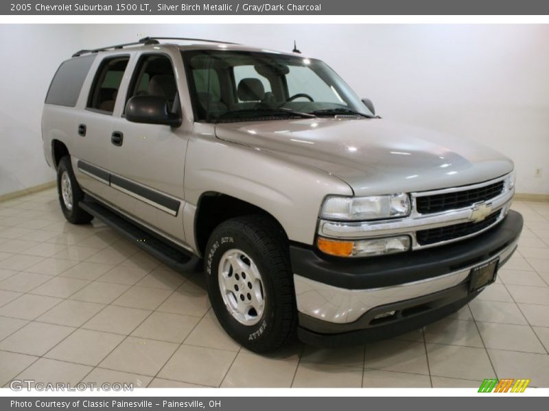 Silver Birch Metallic / Gray/Dark Charcoal 2005 Chevrolet Suburban 1500 LT