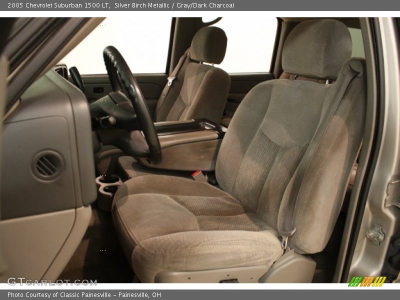 Silver Birch Metallic / Gray/Dark Charcoal 2005 Chevrolet Suburban 1500 LT