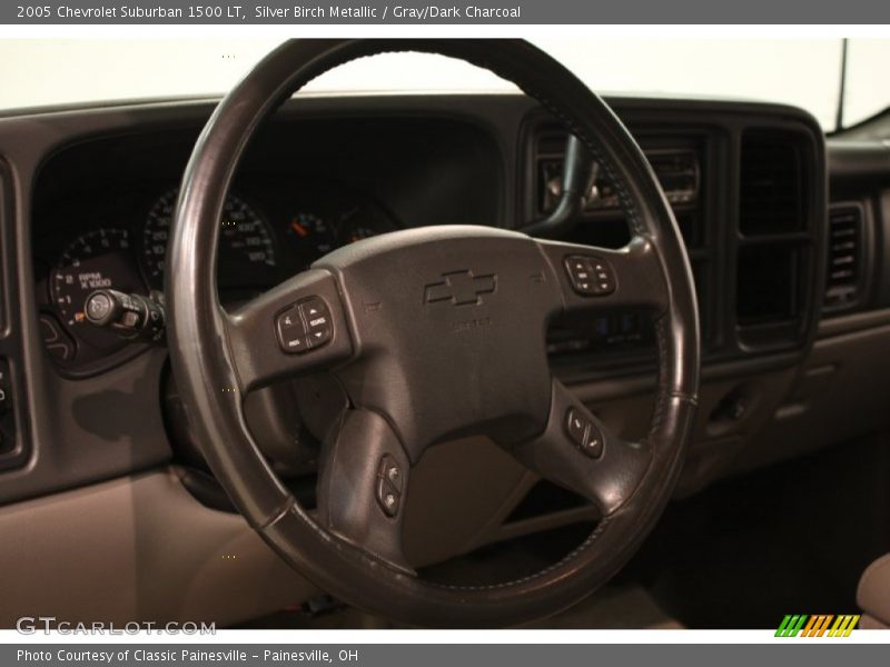 Silver Birch Metallic / Gray/Dark Charcoal 2005 Chevrolet Suburban 1500 LT