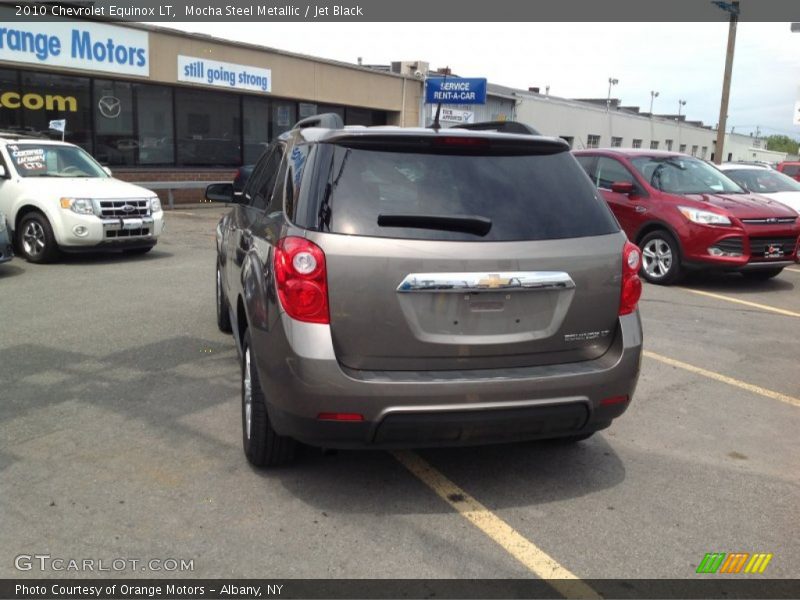 Mocha Steel Metallic / Jet Black 2010 Chevrolet Equinox LT