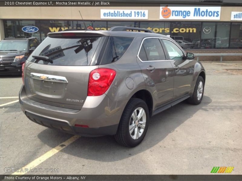 Mocha Steel Metallic / Jet Black 2010 Chevrolet Equinox LT