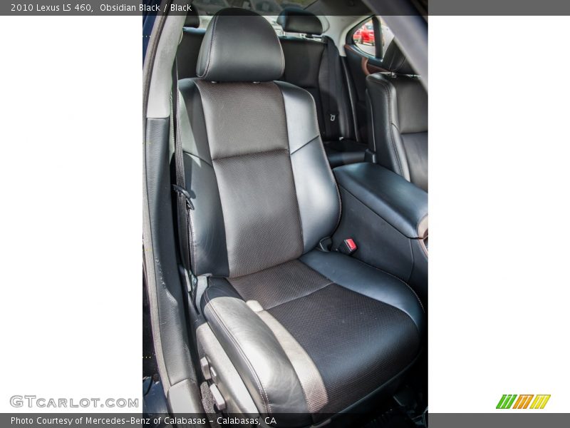 Obsidian Black / Black 2010 Lexus LS 460