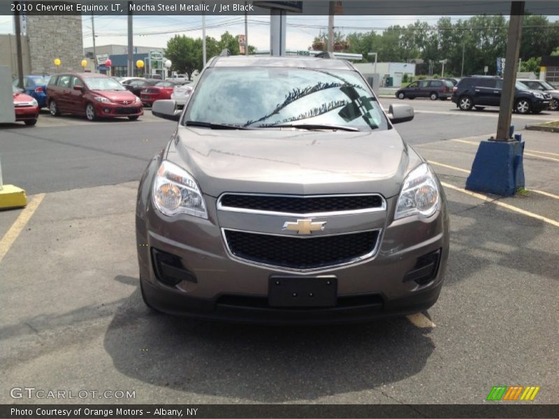 Mocha Steel Metallic / Jet Black 2010 Chevrolet Equinox LT