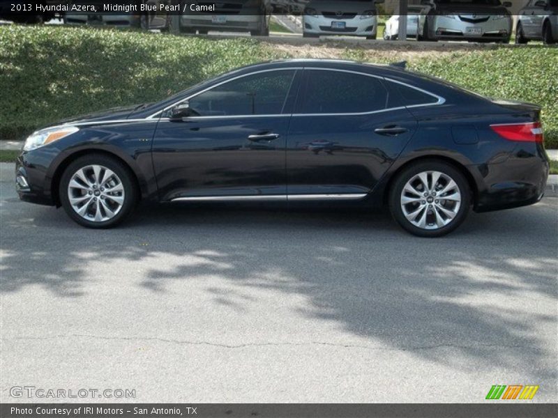 Midnight Blue Pearl / Camel 2013 Hyundai Azera