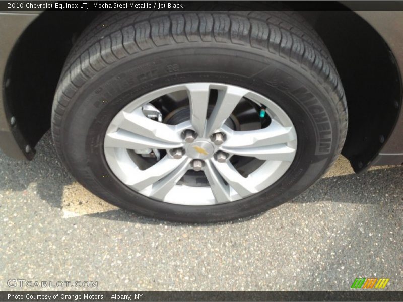 Mocha Steel Metallic / Jet Black 2010 Chevrolet Equinox LT