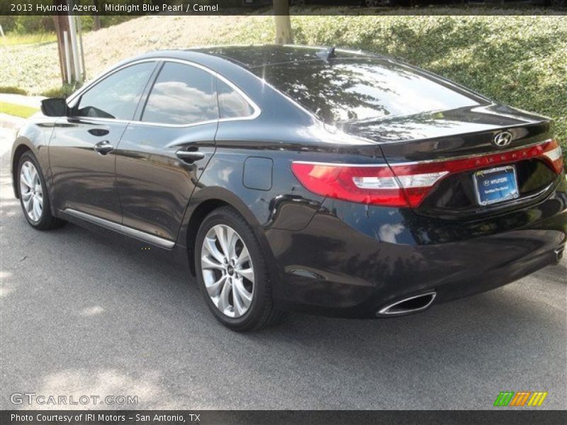 Midnight Blue Pearl / Camel 2013 Hyundai Azera