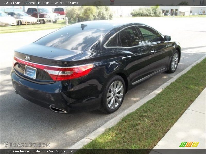 Midnight Blue Pearl / Camel 2013 Hyundai Azera