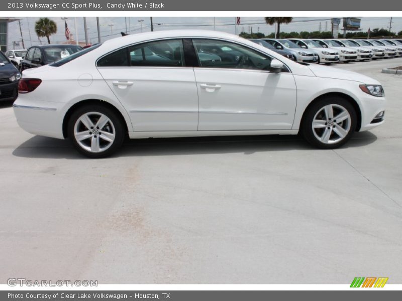 Candy White / Black 2013 Volkswagen CC Sport Plus
