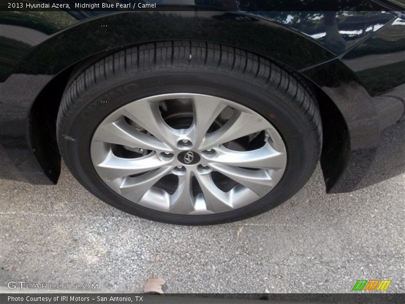 Midnight Blue Pearl / Camel 2013 Hyundai Azera