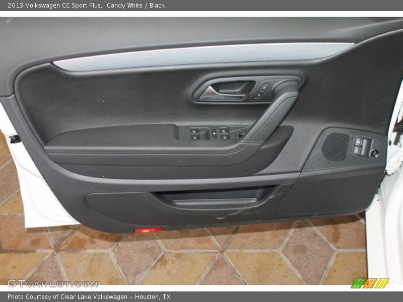 Candy White / Black 2013 Volkswagen CC Sport Plus