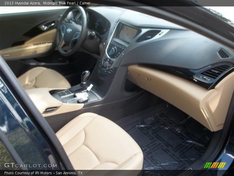 Midnight Blue Pearl / Camel 2013 Hyundai Azera