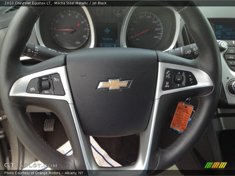 Mocha Steel Metallic / Jet Black 2010 Chevrolet Equinox LT