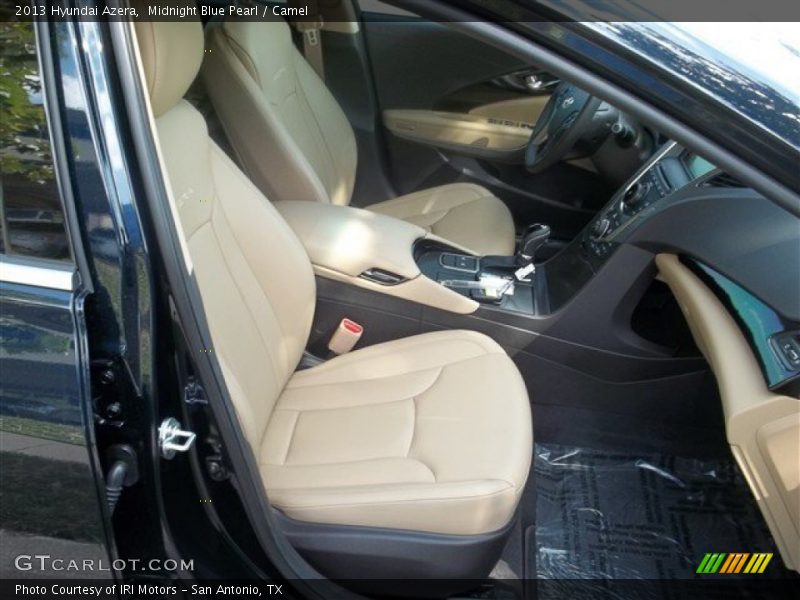 Midnight Blue Pearl / Camel 2013 Hyundai Azera