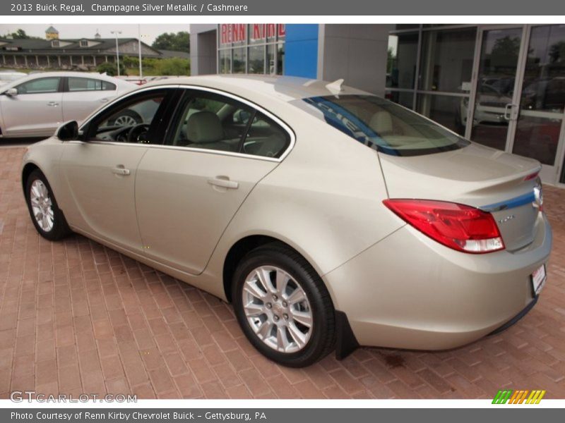 Champagne Silver Metallic / Cashmere 2013 Buick Regal