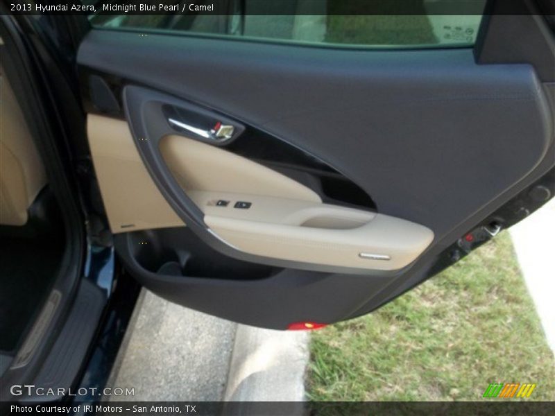 Midnight Blue Pearl / Camel 2013 Hyundai Azera