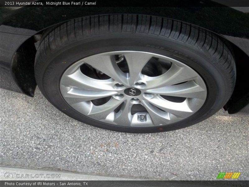 Midnight Blue Pearl / Camel 2013 Hyundai Azera