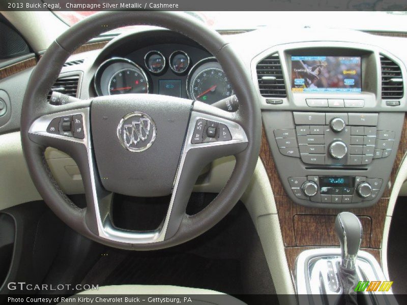 Dashboard of 2013 Regal 