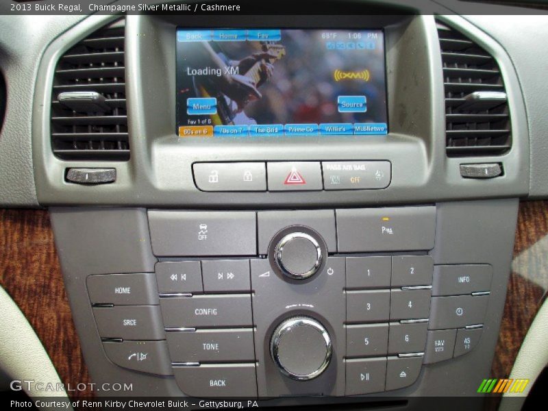 Controls of 2013 Regal 