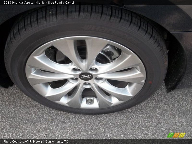 Midnight Blue Pearl / Camel 2013 Hyundai Azera