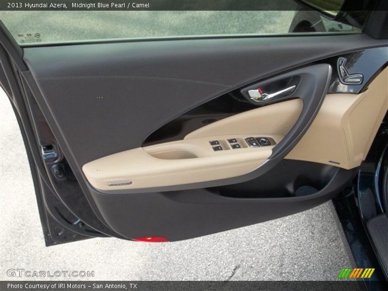 Midnight Blue Pearl / Camel 2013 Hyundai Azera
