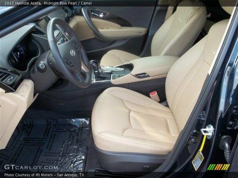 Midnight Blue Pearl / Camel 2013 Hyundai Azera