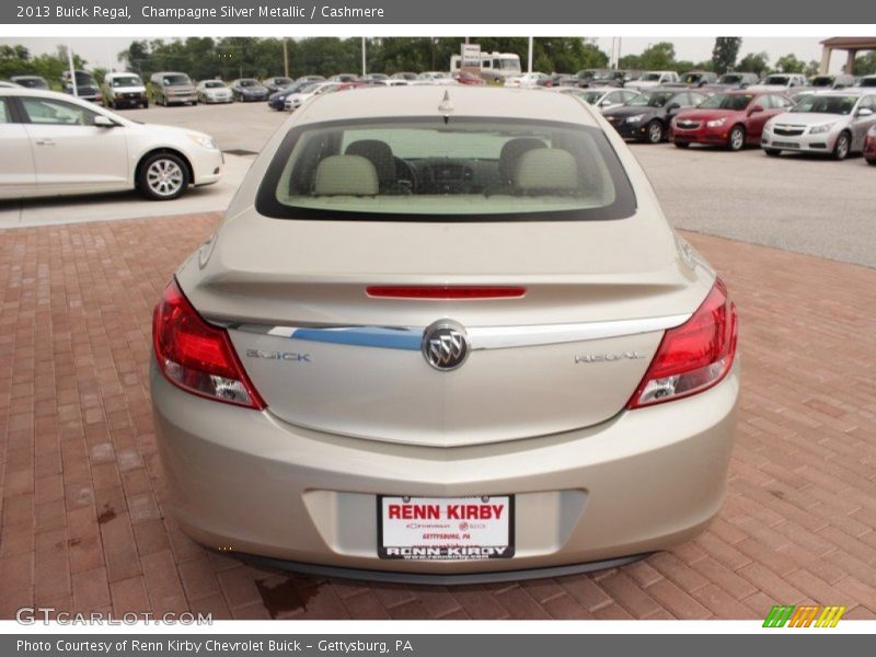 Champagne Silver Metallic / Cashmere 2013 Buick Regal