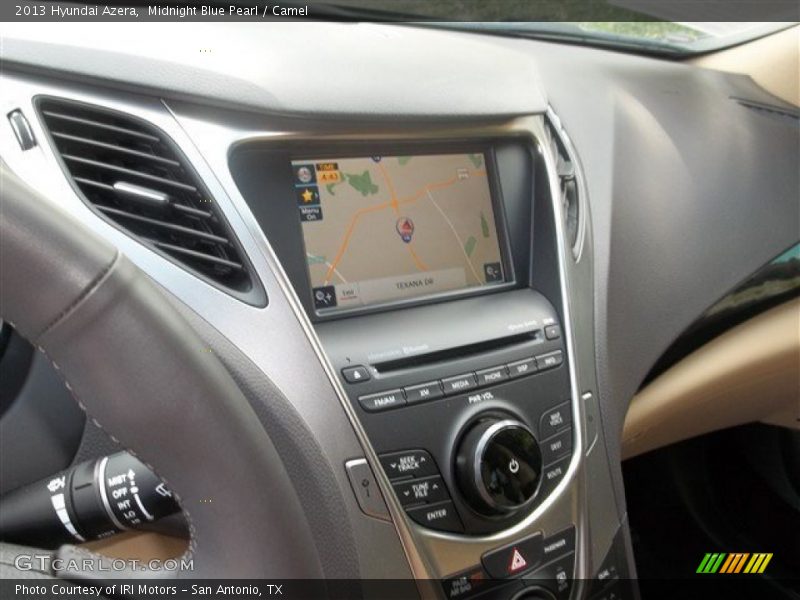 Midnight Blue Pearl / Camel 2013 Hyundai Azera