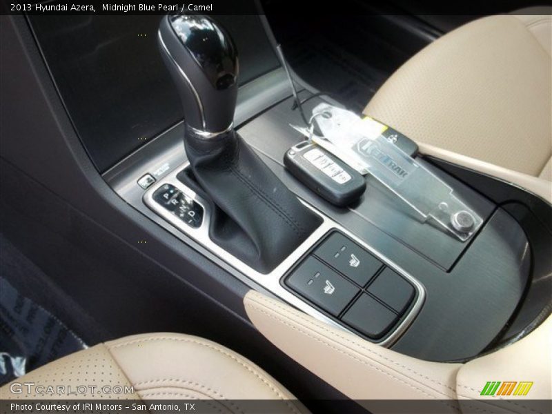 Midnight Blue Pearl / Camel 2013 Hyundai Azera