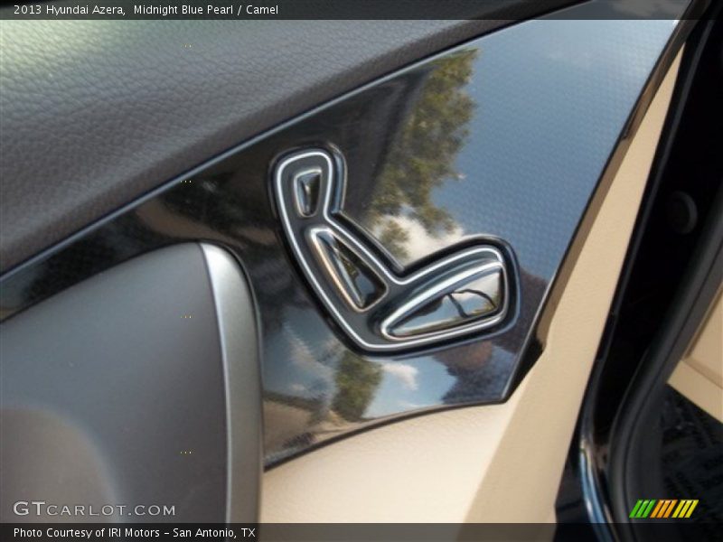 Midnight Blue Pearl / Camel 2013 Hyundai Azera