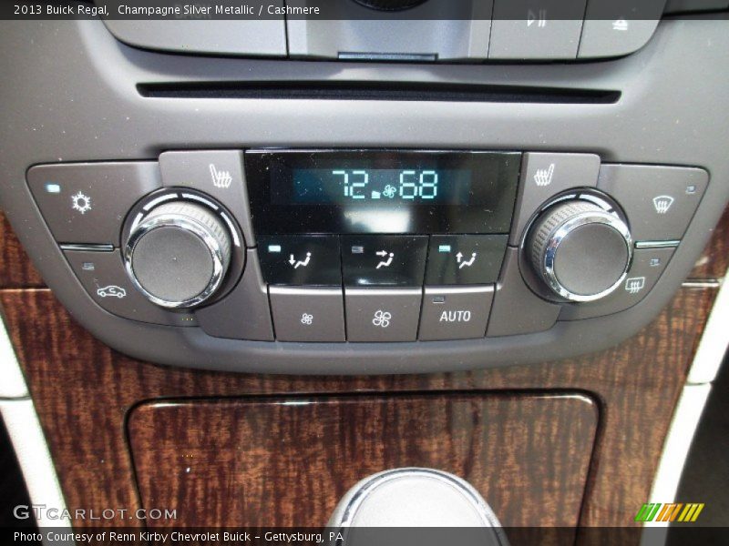 Controls of 2013 Regal 